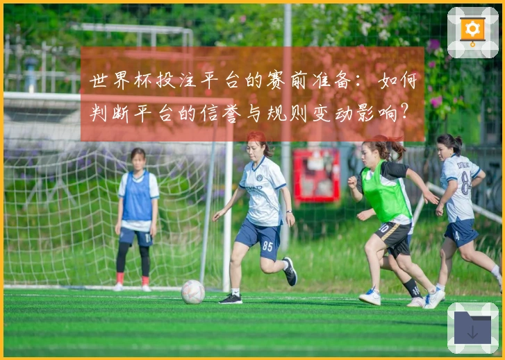 世界杯投注平台的赛前准备：如何判断平台的信誉与规则变动影响？